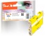 312163 - Peach Ink Cartridge yellow, compatible with Epson T0554 y, C13T05544010