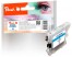 313442 - Peach Ink Cartridge cyan, compatible with Brother LC-1100C