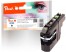 317205 - Peach Ink Cartridge black, compatible with Brother LC-123BK