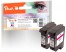 318827 - Peach Twin Pack Print-head magenta, compatible with Xerox, HP No. 40 m*2, 51640ME*2
