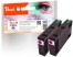318848 - Peach Twin Pack Ink Cartridge magenta, compatible with Epson T7023 m*2, C13T70234010*2