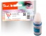 319865 - Peach Ink Bottle cyan compatible with Canon GI-490C, 0664C001