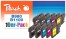 319981 - Peach Pack of 10 Ink Cartridges, compatible with Brother LC-980/1100VALBP
