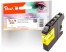320063 - Peach Ink Cartridge yellow, compatible with Brother LC-12EY