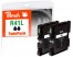 320190 - Peach Twin Pack Ink Cartridge black compatible with Ricoh GC41KL*2, 405765*2