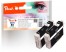 320231 - Peach Twin Pack Ink Cartridge black, compatible with Epson T0791BK*2, C13T07914010*2