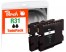 320499 - Peach Twin Pack Ink Cartridge black compatible with Ricoh GC31K*2, 405688*2