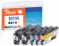 320995 - Peach Multi Pack Plus with chip, compatible with Brother LC-3233