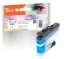 321182 - Peach Ink Cartridge cyan, compatible with Brother LC-3237C